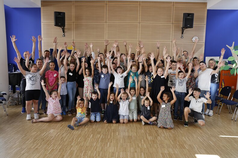 Dem Himmel ein Stück näher – 5. Generation Diesterweg-Stipendium in Offenbach | © Bernd Georg/ Die Bürgerstiftung Offenbach